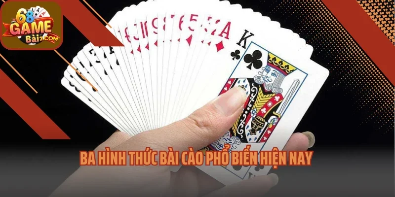 Ba hình thức bài cào phổ biến hiện nay