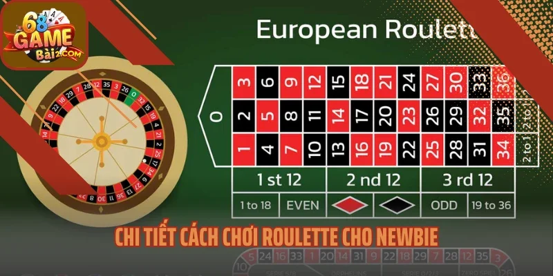 Chi tiết cách chơi Roulette cho newbie