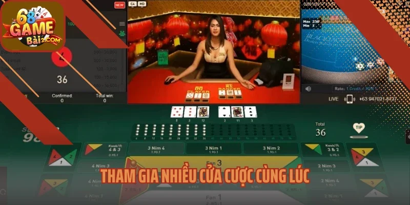 Tham gia nhiều cửa cược cùng lúc