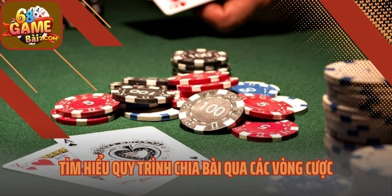 Tìm hiểu quy trình chia bài qua các vòng cược
